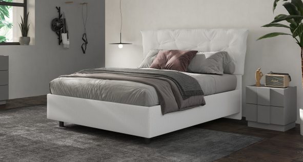 letto matrimoniale contenitore