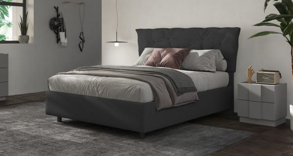 letto contenitore moderno