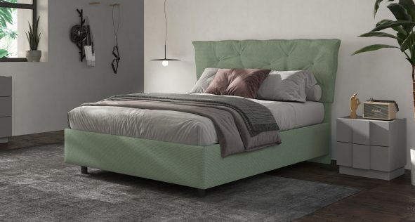 letto matrimoniale contenitore