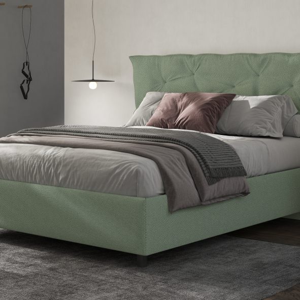 letto matrimoniale contenitore