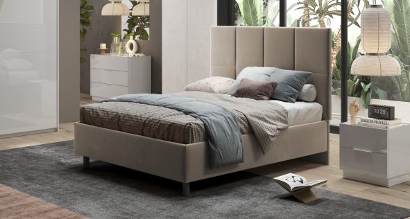 letto matrimoniale contenitore