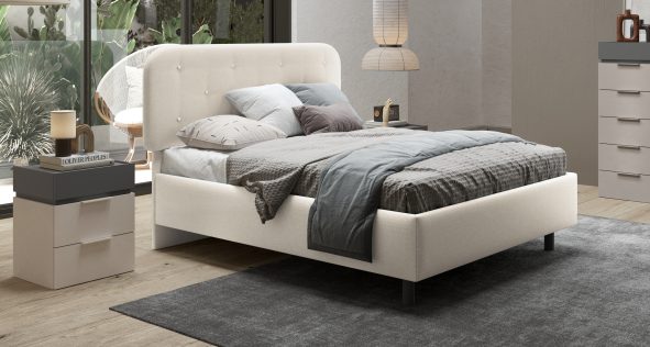 letto matrimoniale contenitore