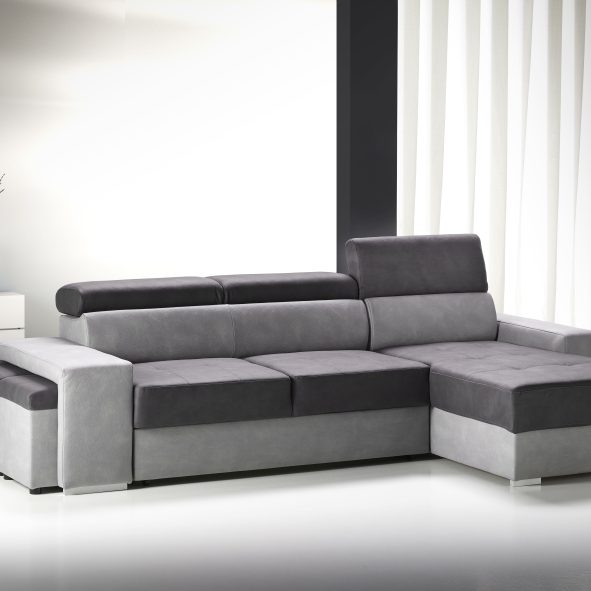 divano con chaise longue